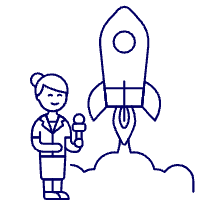 Reporter 3 2 Illustration from UX Line Set