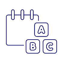 Note Letter Block Illustration from UX Line Set