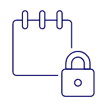 Note Lock Illustration from UX Line Set