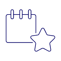 Note Star Illustration from UX Line Set