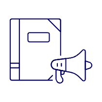 Megaphone Note Illustration from UX Line Set