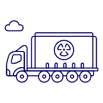 Nuclear Truck Illustration from UX Line Set