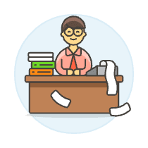 Accountant Sit 1 5 illustration - Free transparent PNG, SVG. No sign up needed.