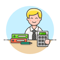 Accountant Sit 3 1 illustration - Free transparent PNG, SVG. No sign up needed.