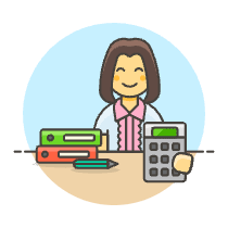 Accountant Sit 3 6 illustration - Free transparent PNG, SVG. No sign up needed.