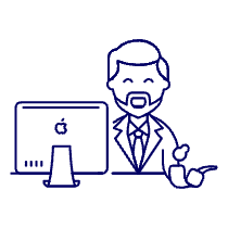 Boss Sit 1 1 Illustration from UX Line Set