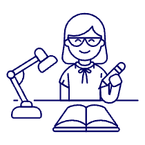 Work Night 4 Illustration from UX Line Set
