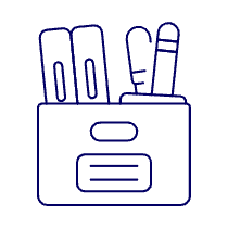 File Box Illustration from UX Line Set