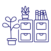File Drawer 1 Illustration from UX Line Set
