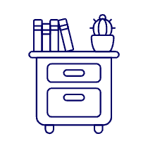 File Drawer 3 Illustration from UX Line Set