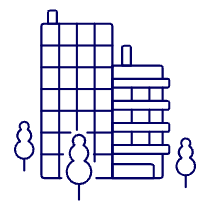 Office Building Illustration from UX Line Set