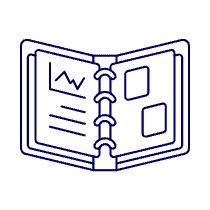 Open File Binder Illustration from UX Line Set