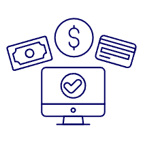 Online Payment Illustration from UX Line Set