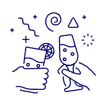 Cheer Party 1 Illustration from UX Line Set