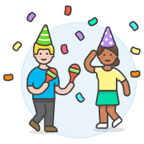 Maraca Dance 1 Illustration from UX Colors Set