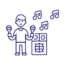 Maraca Music 1 Illustration from UX Line Set