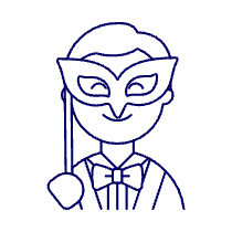 Mask Party 1 Illustration from UX Line Set