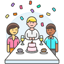 Party Celebration 10 Illustration from UX Colors Set