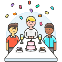 Party Celebration 13 Illustration from UX Colors Set