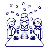 Party Celebration 16 Illustration from UX Line Set