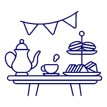 Party Set Illustration from UX Line Set