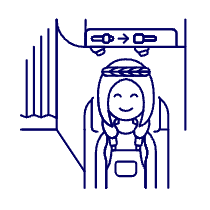 Passenger Seated 2 Illustration from UX Line Set