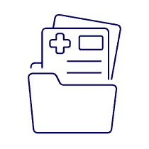 Case File Illustration from UX Line Set
