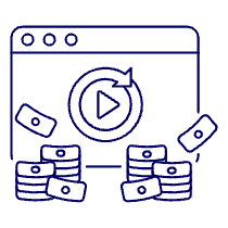 Ad Revenue Illustration from UX Line Set