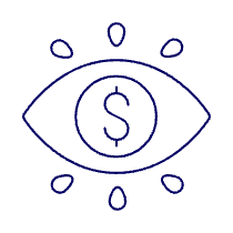 View Revenue Eye Illustration from UX Line Set