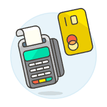 Credit Card Reader 1 Illustration from UX Colors Set