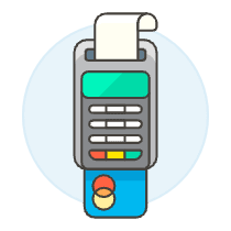 Credit Card Reader 2 Illustration from UX Colors Set