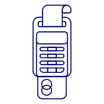 Credit Card Reader 2 Illustration from UX Line Set