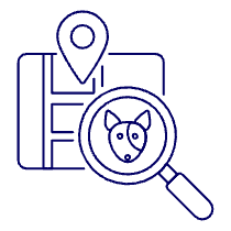 Finding Dog Illustration from UX Line Set