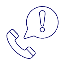 Call Alert Illustration from UX Line Set