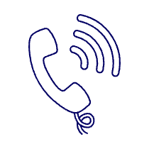 Call Speaking Illustration from UX Line Set