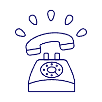 Phone Ringing Illustration from UX Line Set