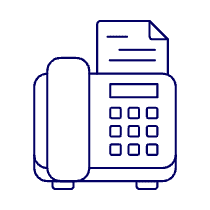 Telephone Fax 2 Illustration from UX Line Set