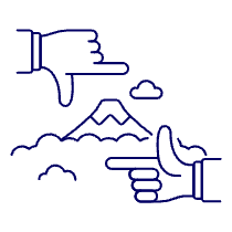 Frame Hand 1 Illustration from UX Line Set