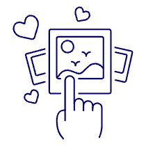 Image Like 1 Illustration from UX Line Set