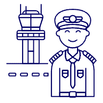 Pilot 4 Illustration from UX Line Set