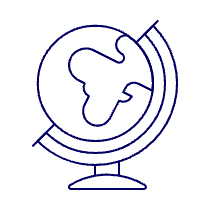 Globe Illustration from UX Line Set