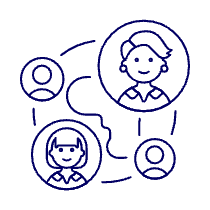 International Network 4 Illustration from UX Line Set