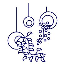 Hanging Plant Pot Illustration from UX Line Set