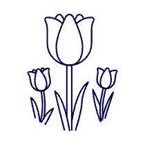 Tulip Illustration from UX Line Set