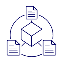 Plugin Module Documents Illustration from UX Line Set