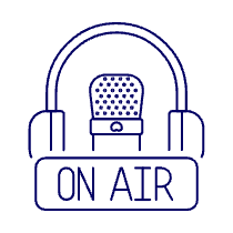 Microphone Live 4 Illustration from UX Line Set