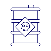 Danger Chemical Illustration from UX Line Set