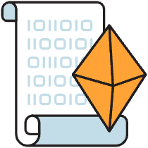 Smart Contract Illustration from Porto Duotone Set