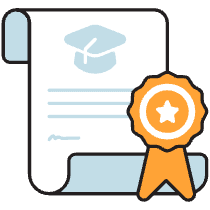 Diploma Certificate Illustration from Porto Duotone Set
