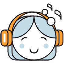 Listening To Music Illustration from Porto Duotone Set